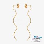 گوشواره طلا - طرح هندسی