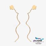 گوشواره طلا - طرح گل