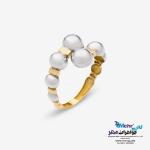 انگشتر طلا - طرح توپی