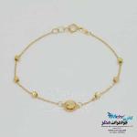 دستبند طلا - طرح دایره