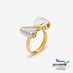 انگشتر طلا - طرح پاپیون