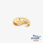 آویز طلا - طرح بته جقه