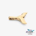 آویز طلا - طرح دم وال