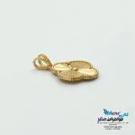 آویز طلا - طرح ونکلیف تراش