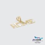 آویز طلا - طرح نقشه ی ایران