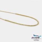 گردنبند طلا - طرح طنابی