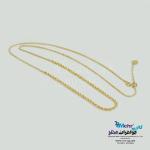 گردنبند طلا - طرح طنابی