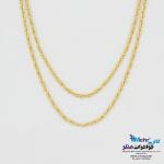 گردنبند طلا - طرح طنابی