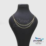 گردنبند طلا - طرح طنابی