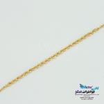 دستبند طلا - طرح طنابی