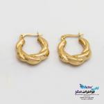 گوشواره طلا - طرح کروسان