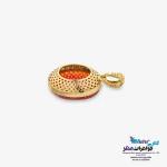 نیم ست طلا - سنگ عقیق