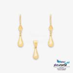 نیم ست طلا - طرح قطره