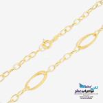 گردنبد طلا - طرح حلقه های تو در تو