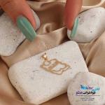 آویز طلا - طرح نقشه ی ایران