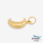 آویز طلا - طرح ماه