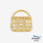 آویز طلا - طرح کیف