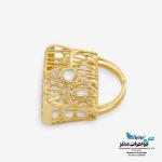 آویز طلا - طرح کیف