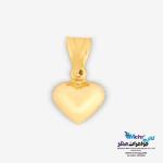 آویز طلا - طرح قلب