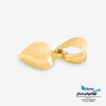 آویز طلا - طرح قلب