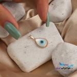 آویز طلا - طرح چشم نظر