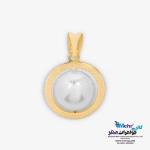 آویز طلا - طرح مروارید