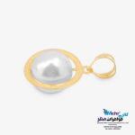 آویز طلا - طرح مروارید