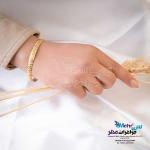 النگو طلا دست اول کم اجرت - طرح تراش سایز 4