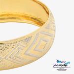 النگو طلا دست اول کم اجرت - طرح تراش سایز 2