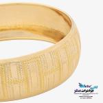 النگو طلا دست اول کم اجرت - طرح تراش سایز 3