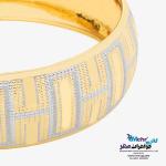 النگو طلا دست اول کم اجرت - طرح تراش سایز 2