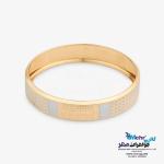 النگو طلا دست اول کم اجرت - طرح تراش سایز 3