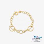 دستبند طلا - طرح حلقه های تو در تو