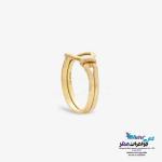 انگشتر طلا - طرح گره