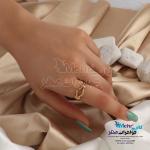 انگشتر طلا - طرح گره