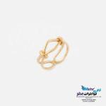 انگشتر طلا - طرح گره