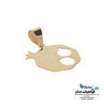 نیم ست طلا دست اول کم اجرت - طرح انار