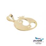 نیم ست طلا دست اول کم اجرت - طرح انار و بته‌ جقه