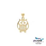 نیم ست طلا دست اول کم اجرت - طرح جغد