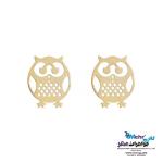 نیم ست طلا دست اول کم اجرت - طرح جغد