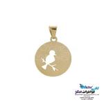 نیم ست طلا دست اول کم اجرت - طرح پرنده