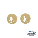 نیم ست طلا دست اول کم اجرت - طرح پرنده