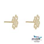 نیم ست طلا دست اول کم اجرت - طرح شبدر چهار برگ