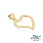 نیم ست طلا دست اول کم اجرت - طرح قلب