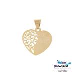 نیم ست طلا دست اول کم اجرت - طرح قلب
