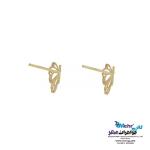 نیم ست طلا دست اول کم اجرت - طرح پروانه