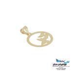 نیم ست طلا دست اول کم اجرت - طرح پروانه