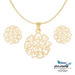 نیم ست طلا دست اول کم اجرت - طرح اسلیمی