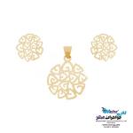 نیم ست طلا دست اول کم اجرت - طرح اسلیمی