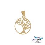 نیم ست طلا دست اول کم اجرت - طرح درخت